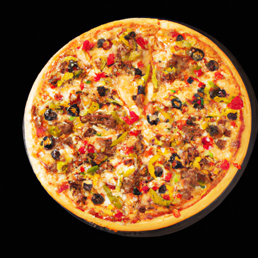 Pizza artesanal en horno de piedra con ingredientes frescos chilenos, masa madre, borde inflado y queso derretido